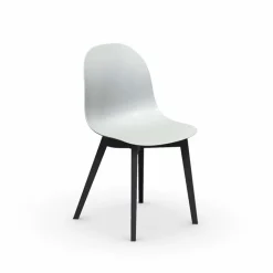 1665 Academy Connubia© Chaise scandinave en polypropylène et bois