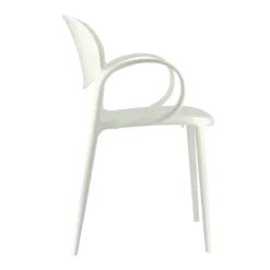 Abby Connubia® Fauteuil de jardin empilable en polypropylène recyclé