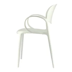Abby Connubia® Fauteuil de jardin empilable en polypropylène recyclé
