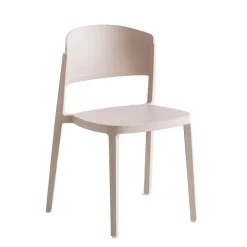 Abuela Chaise de terrasse moderne empilable en technopolymère