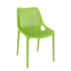 Air Chaise de jardin moderne ajourée en polypropylène