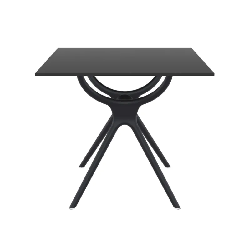Air Table carrée petit espace en stratifié et polypropylène