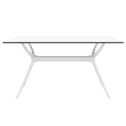 Air Table rectangulaire en stratifié et polypropylène