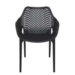 Air XL Fauteuil moderne empilable ajouré en polypropylène