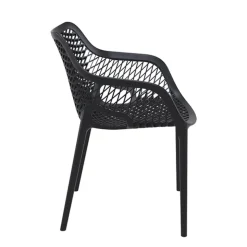 Air XL Fauteuil moderne empilable ajouré en polypropylène