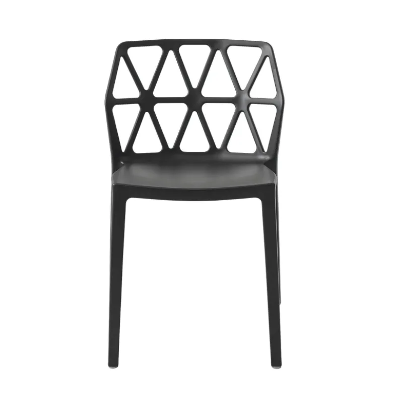 Alchemia Connubia® Chaise de jardin design empilable en polypropylène