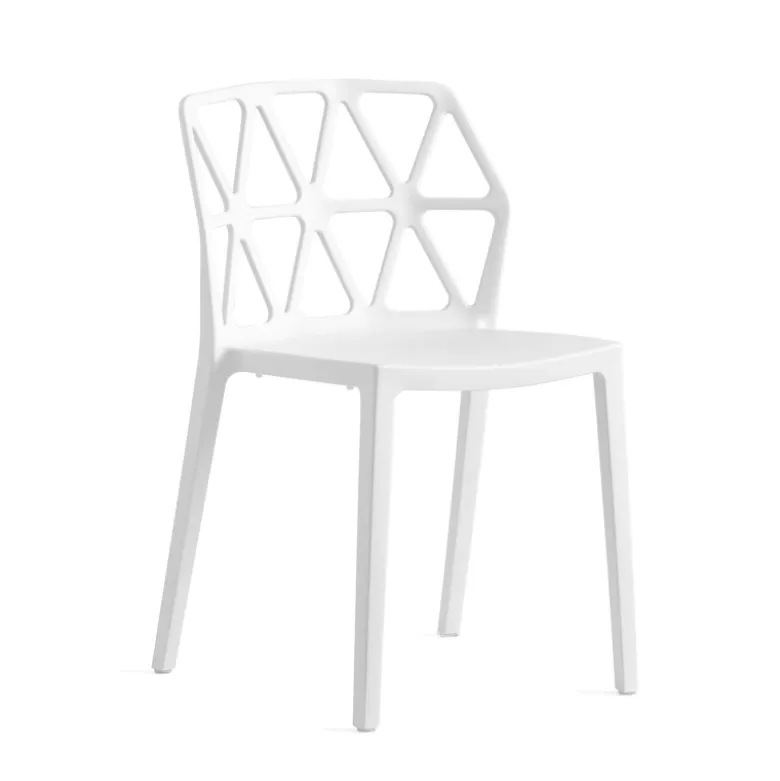 Alchemia Connubia® Chaise de jardin design empilable en polypropylène
