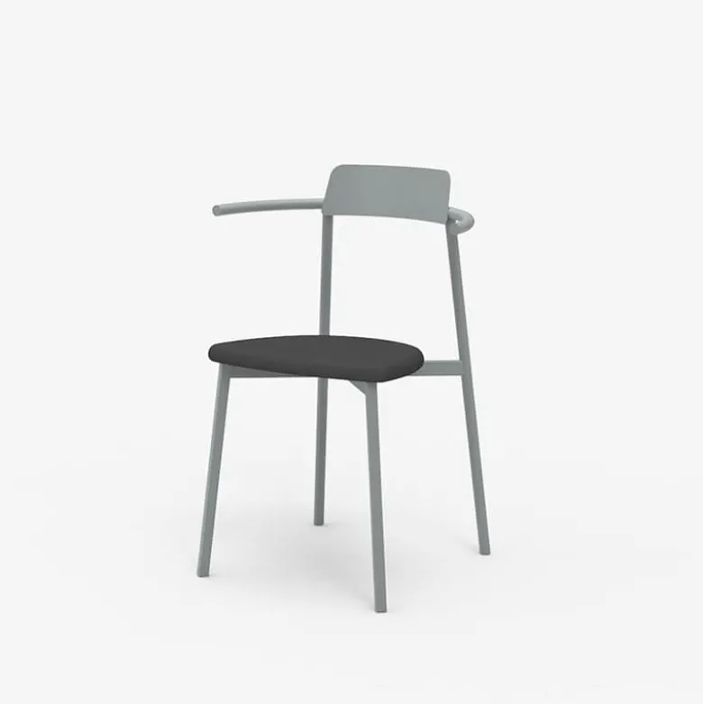 Alice Carrier® Chaise design en acier fabriquée en France
