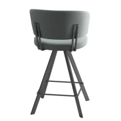 Allure Tabouret snack design pivotant en tissu