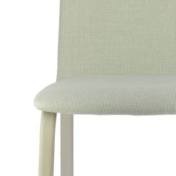 Altea Chaise en tissu et pieds en métal