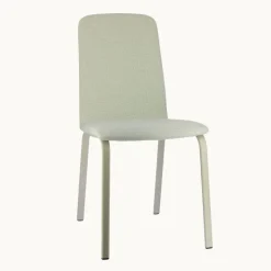 Altea Chaise en tissu et pieds en métal