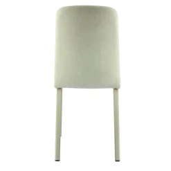 Altea Chaise en tissu et pieds en métal