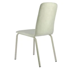Altea Chaise en tissu et pieds en métal