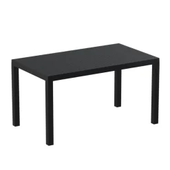Ares Table de terrasse rectangulaire en résine