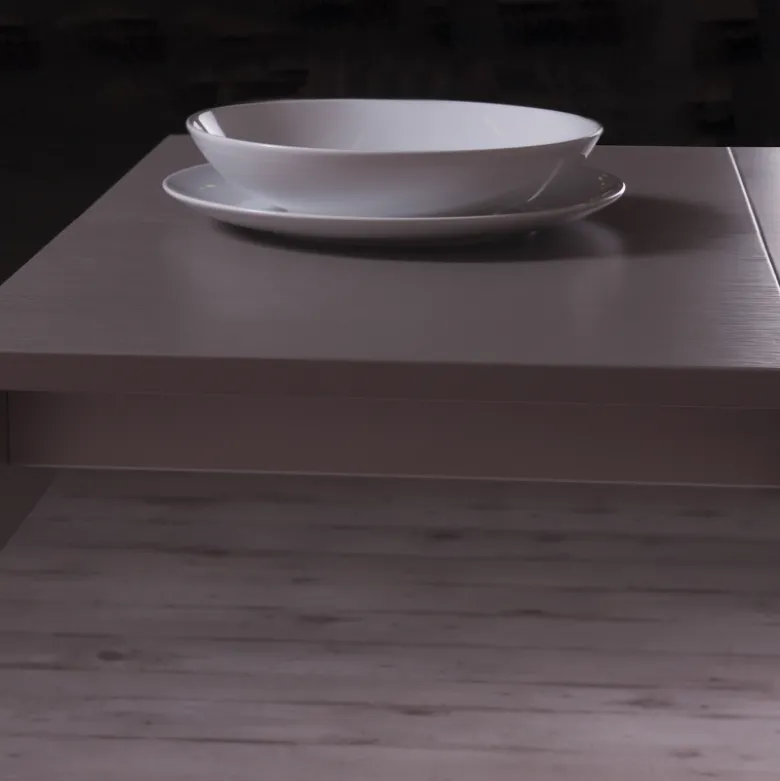 Ares Wing Table modulable extensible réglable en hauteur en bois et métal