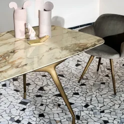 Arkos Sovet® Table design rectangulaire en céramique fabriquée en Italie