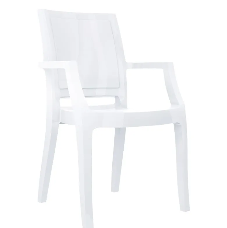 Arthur Fauteuil moderne en polycarbonate