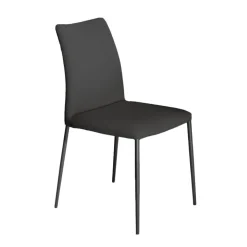 Atlas Connubia© Chaise contemporaine en simili avec dossier flexible