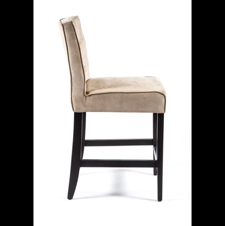 BarCarpe 2 Tabouret snack matelassé en tissu