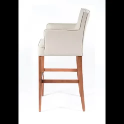 BarDiem 2 Tabouret de bar en synthétique et bois