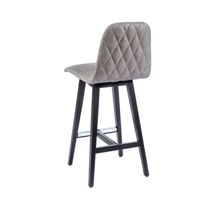 BarPandora diamant Tabouret snack scandinave avec pieds en bois