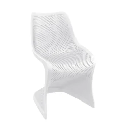 Bloom Chaise de jardin design ajourée en polypropylène