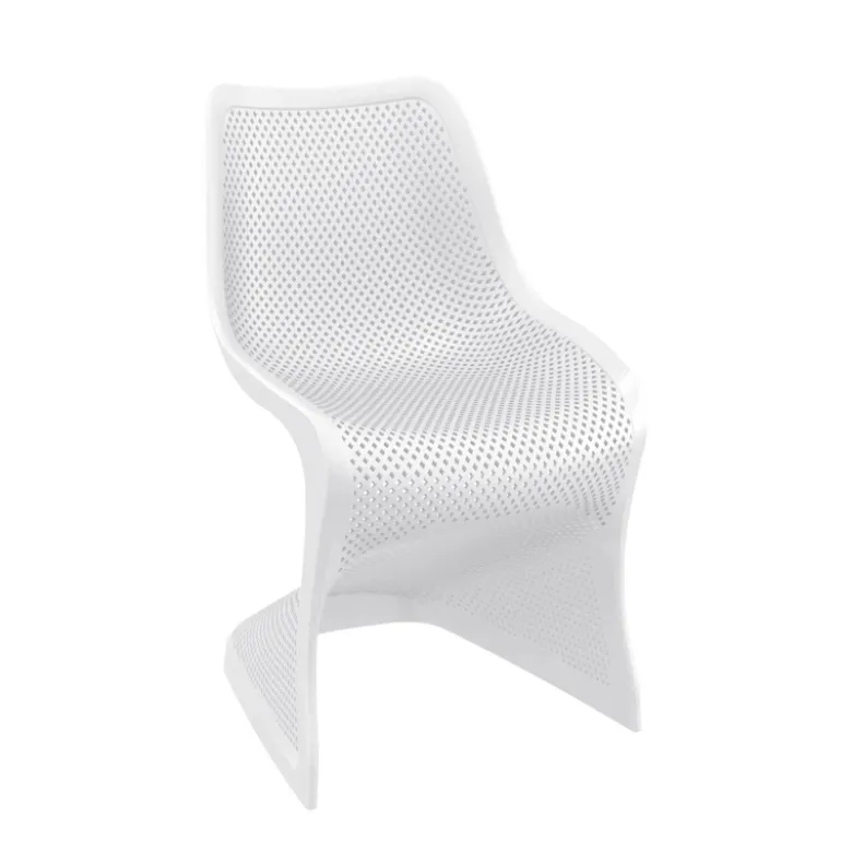 Bloom Chaise de jardin design ajourée en polypropylène