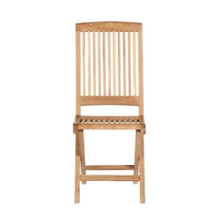 BodiniChaise de jardin pliante en teck massif