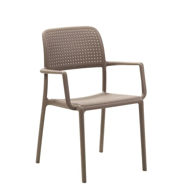Bora Fauteuil empilable en polypropylène