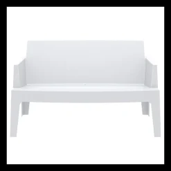 Box Sofa Banquette de jardin en polypropylène