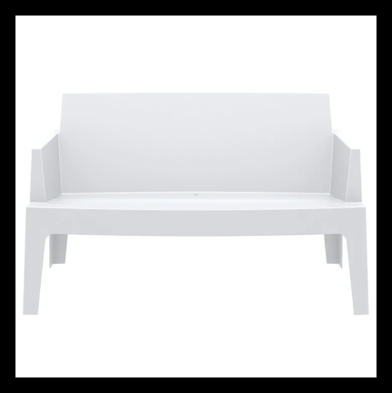 Box Sofa Banquette de jardin en polypropylène