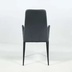Bridge Mathilde Fauteuil moderne en synthétique et métal fabriqué en Italie