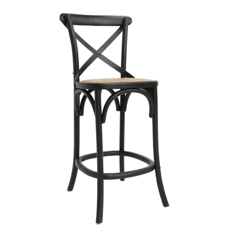 CabaretTabouret snack style bistrot en bois