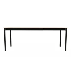 Cabrio Table snack rectangulaire extensible en stratifié fabriquée en Belgique
