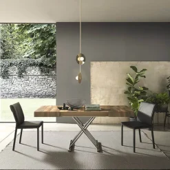 Calypso Table relevable design avec rallonges fabrication italienne