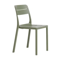 Cassia Chaise de jardin empilable en polypropylène