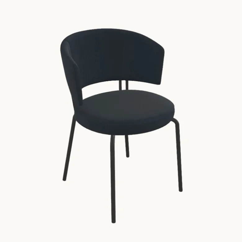 Chaise tendance de salle à manger en simili – Aero