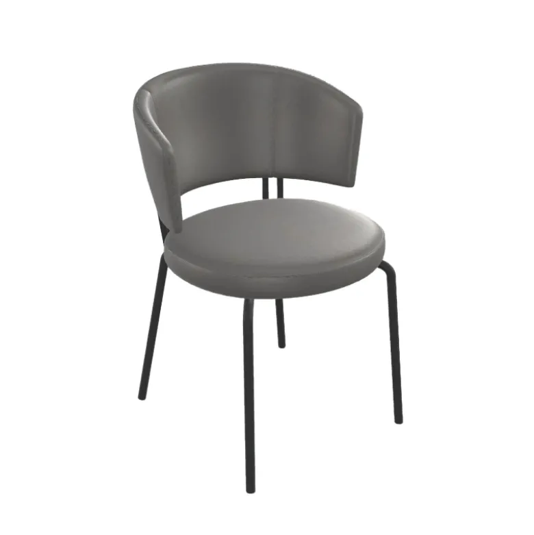 Chaise tendance de salle à manger en simili – Aero