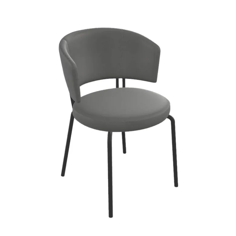 Chaise tendance de salle à manger en simili – Aero