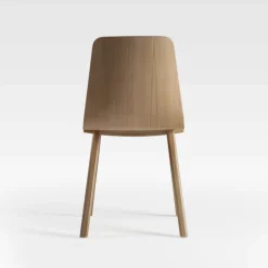 Chevron Chaise de designer en bois