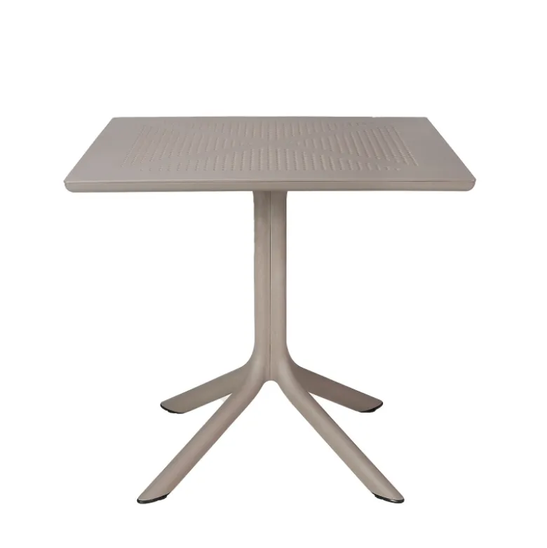 Clip Petite table de jardin carrée en polypropylène