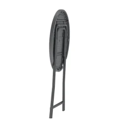 CocktailTable pliante mange debout hauteur 110 cm gris foncé