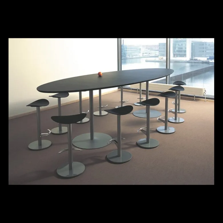 Coma Enea® Tabouret design en polypropylène et métal