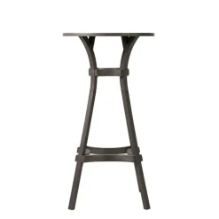 Combo Table de jardin ronde recyclée