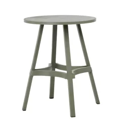 Combo Table de jardin ronde recyclée
