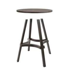 Combo Table ronde de cuisine recyclée