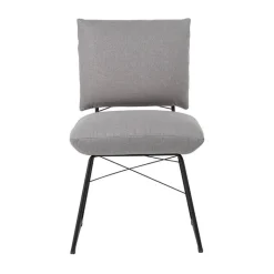 Cosy Mobitec® Chaise confortable design en tissu et structure métal