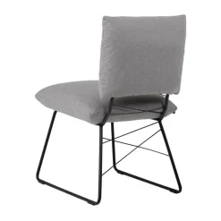 Cosy Mobitec® Chaise confortable design en tissu et structure métal