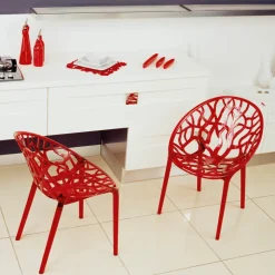 Crystal Chaise design en polycarbonate
