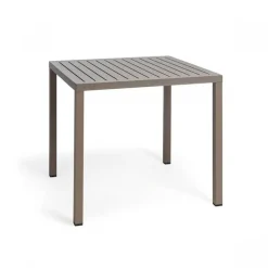 Cube Table de jardin réglable en hauteur carrée fabriquée en Italie